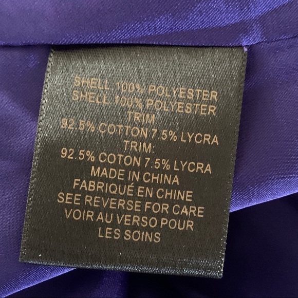 La Rok New With Tags Strapless Chiffon Dress Size Medium - Picture 13 of 15